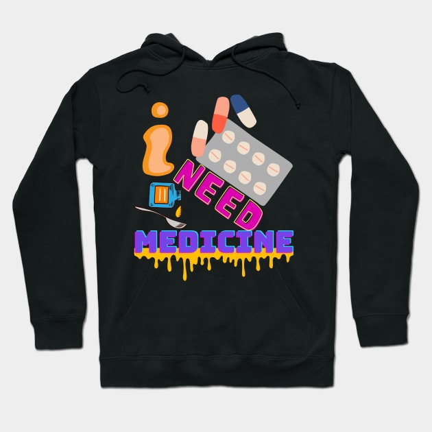 Sickness Design - for Poeple who feel Physicaly Bad Hoodie by MagicTrick